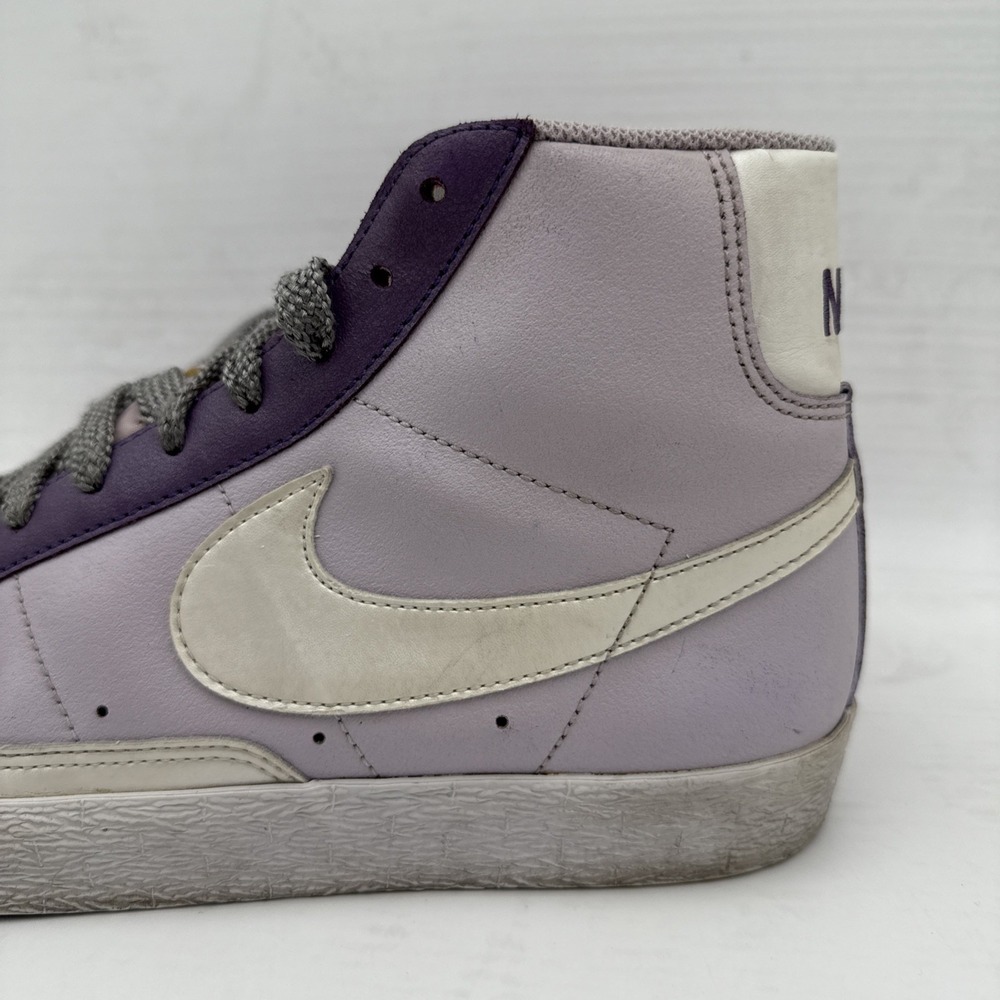Nike Blazer High 317808-511 Women Purple/White Athletic Sneaker 2009 Size US 9 - Picture 16 of 16